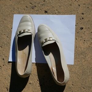 Salvatore Ferragamo loafers, off-white color, 10B